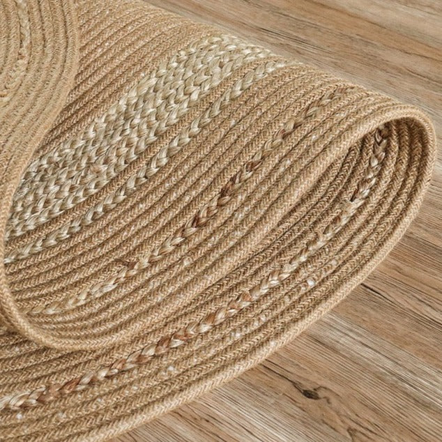 Natural jute carpets for summer (17) 