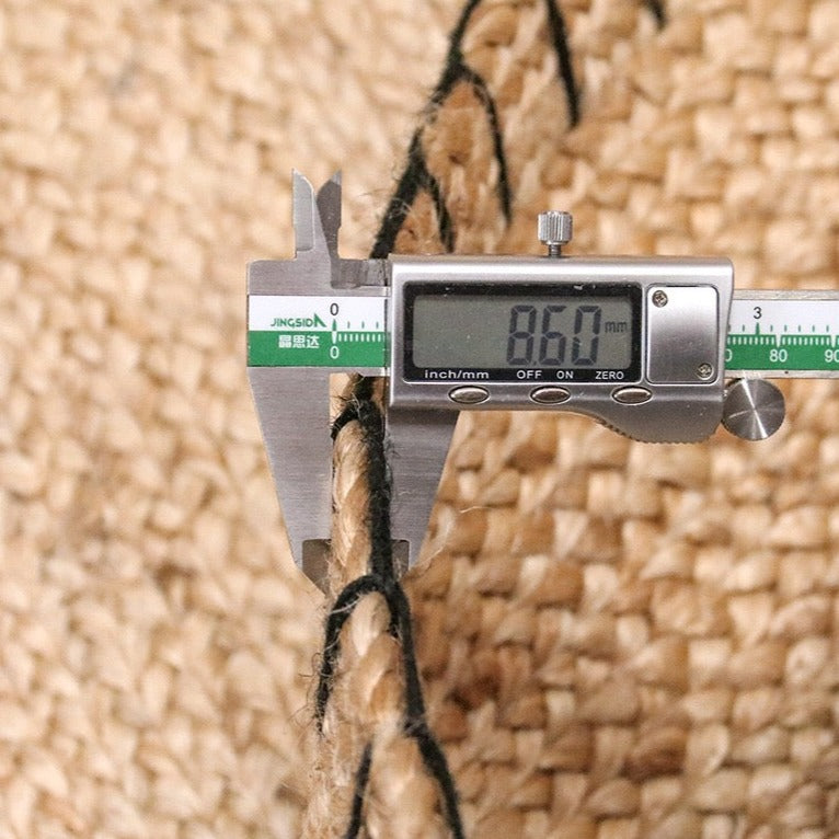 Natural jute carpets for summer (14) 