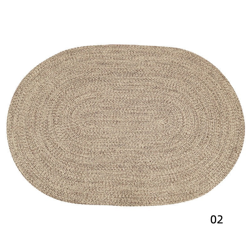 Natural jute carpets for summer (10) 