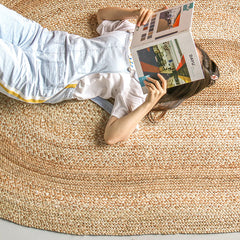 Natural jute carpets for summer (08) 
