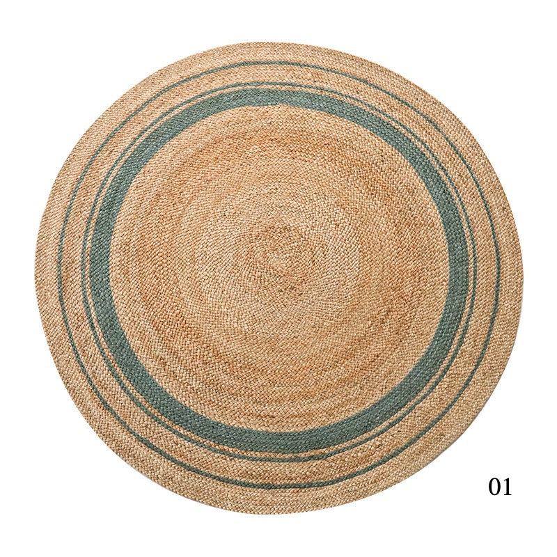 Natural jute carpets for summer (07) 