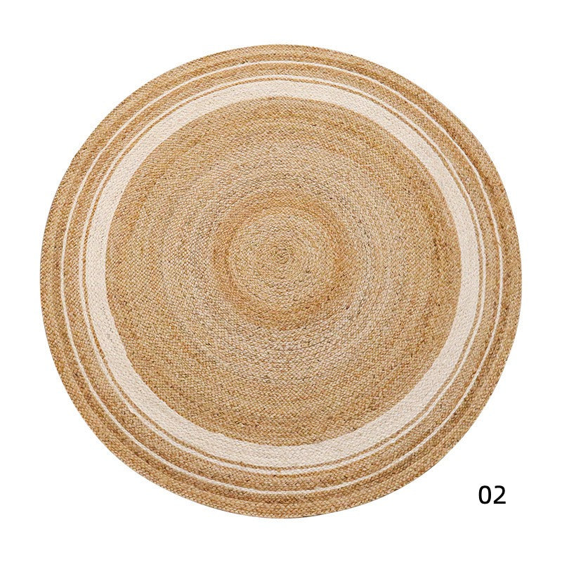 Natural jute carpets for summer (07) 