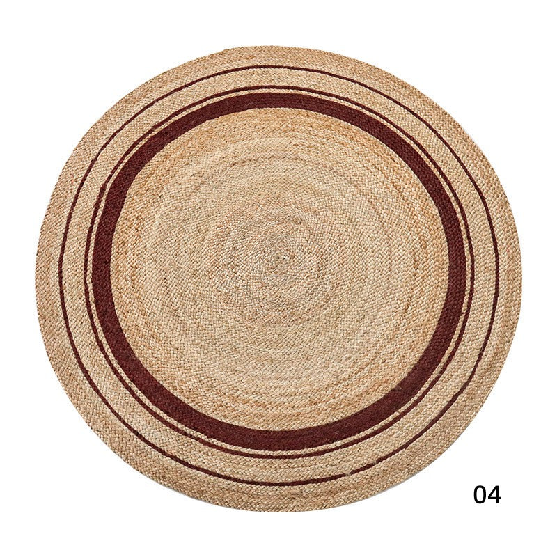 Natural jute carpets for summer (07) 