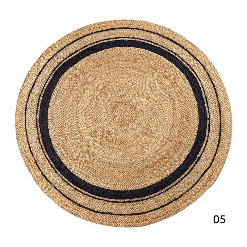 Natural jute carpets for summer (07) 
