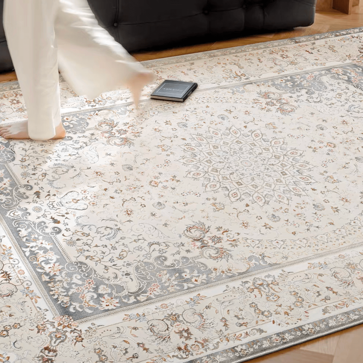 Classic Nordic 3D design Wilton woven carpet (Turkish carpet 02) 