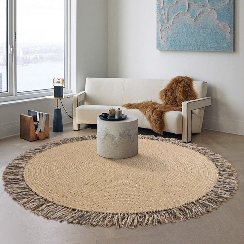 Natural jute carpets suitable for summer (03) 
