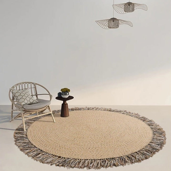 Natural jute carpets suitable for summer (03) 