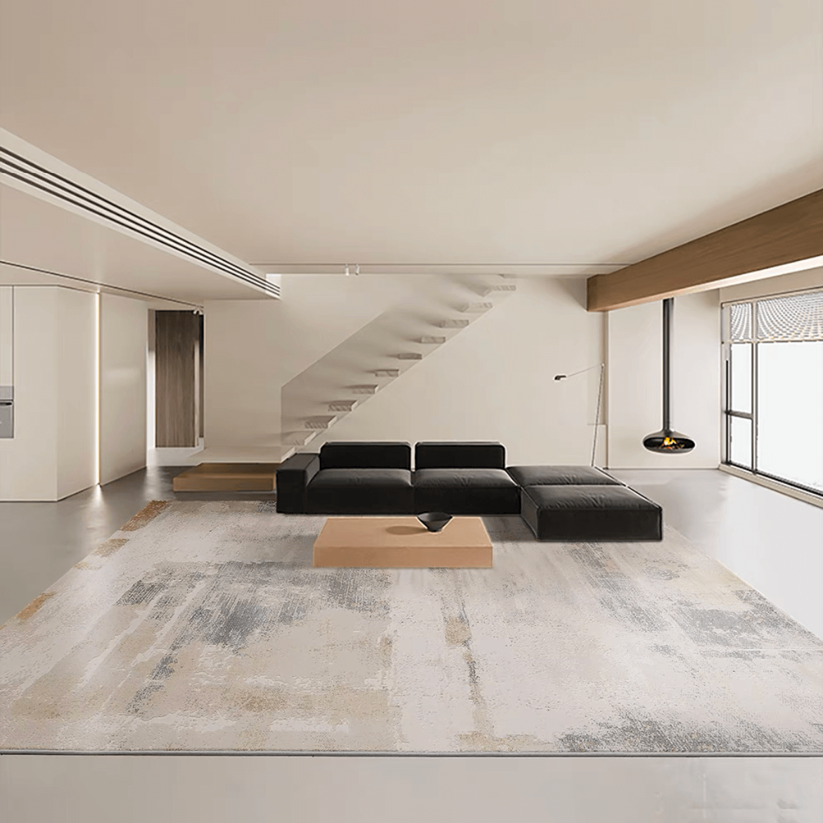 Classic Nordic 3D design Wilton woven carpet (Turkish carpet 07) 
