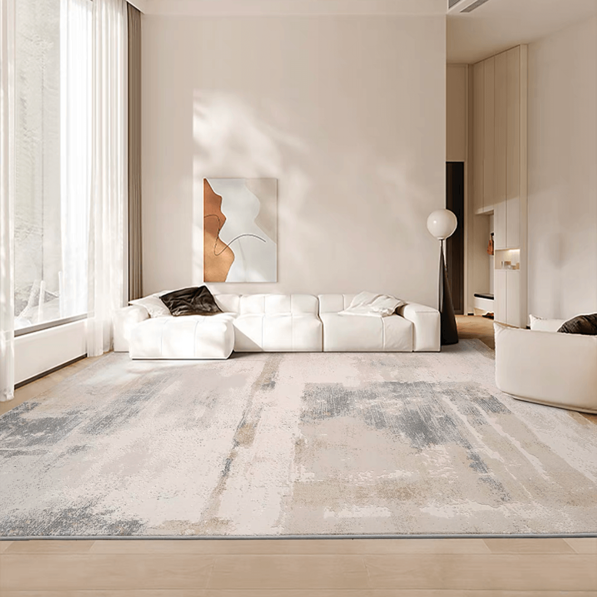 Classic Nordic 3D design Wilton woven carpet (Turkish carpet 07) 