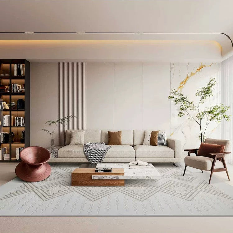 Classic Nordic 3D design Wilton woven carpet (Turkish carpet 08) 
