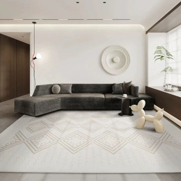 Classic Nordic 3D design Wilton woven carpet (Turkish carpet 08) 