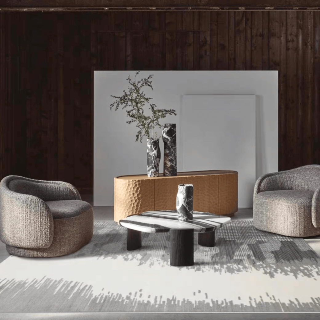 Classic Nordic 3D design Wilton woven carpet (Turkish carpet 09) 