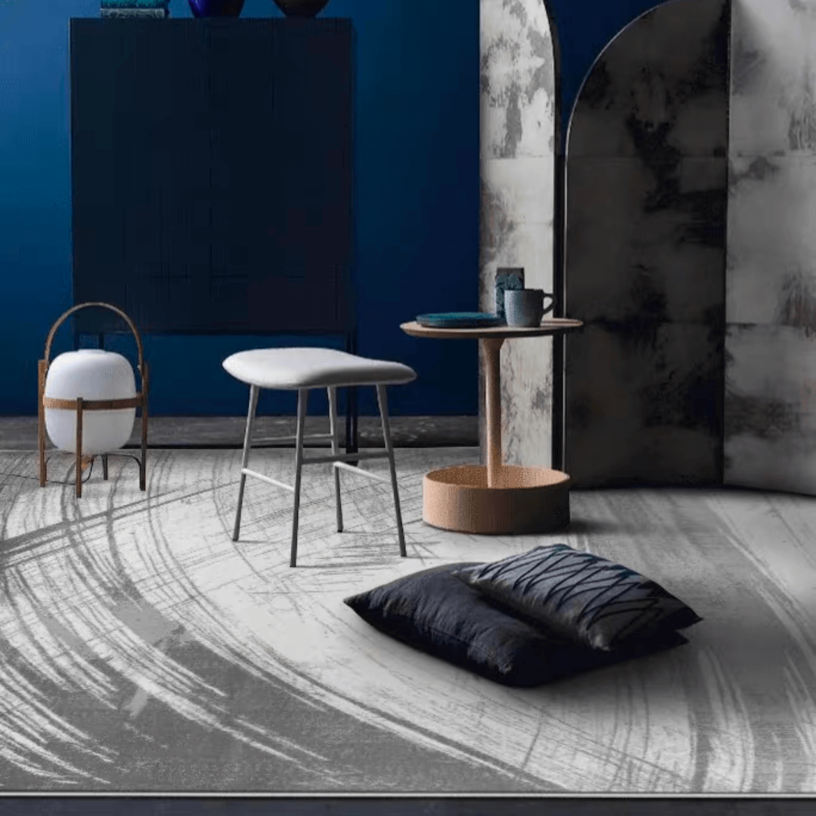 Classic Nordic 3D design Wilton woven carpet (Turkish carpet 09) 