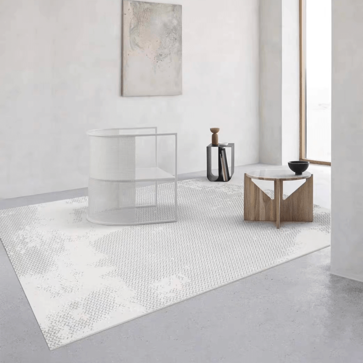 Classic Nordic 3D design Wilton woven carpet (Turkish carpet 09) 