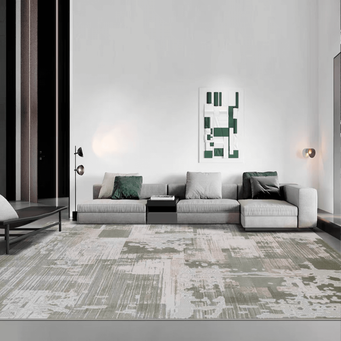 Classic Nordic 3D design Wilton woven carpet (Turkish carpet 11) 