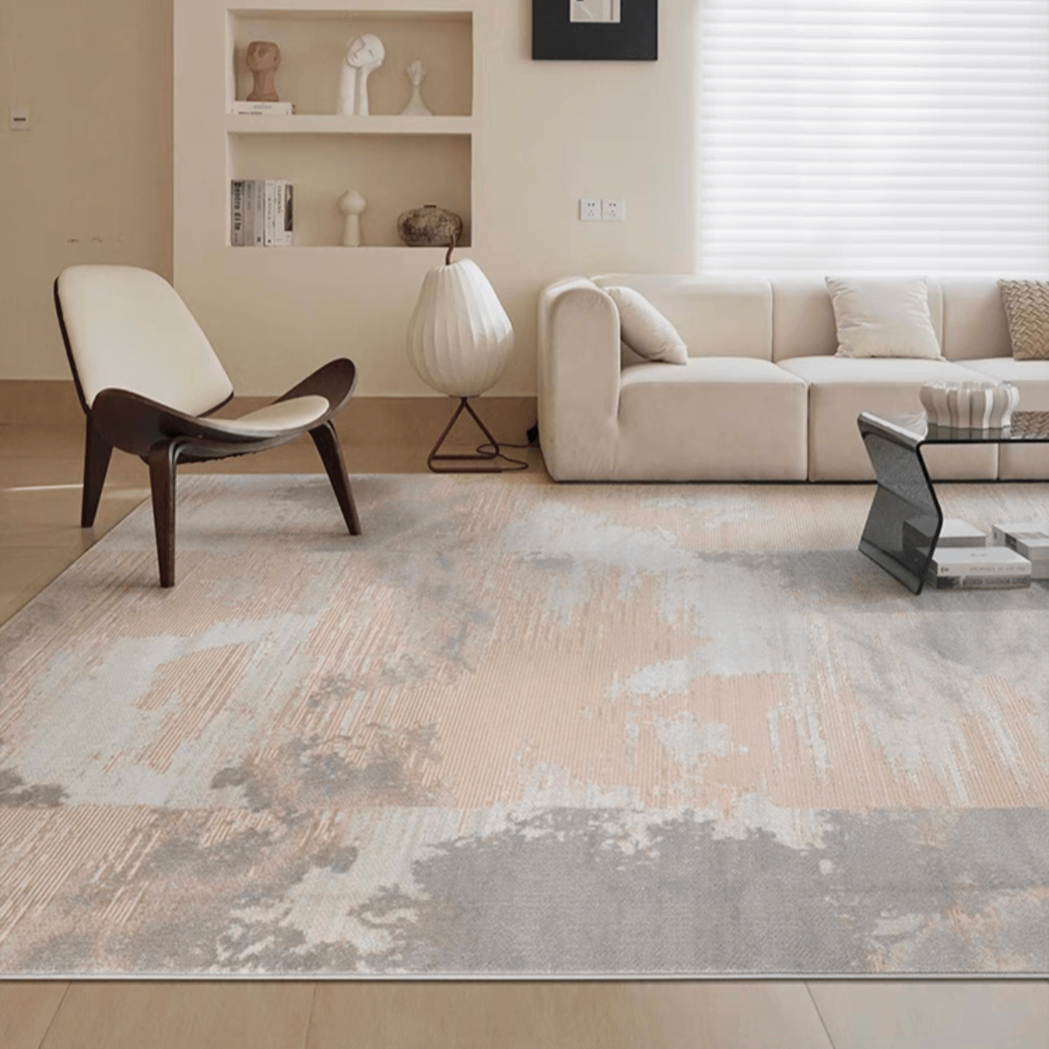 Classic Nordic 3D design Wilton woven carpet (Turkish carpet 12) 