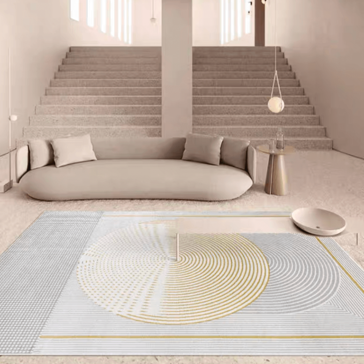 Classic Nordic 3D design Wilton woven carpet (Turkish carpet 13) 