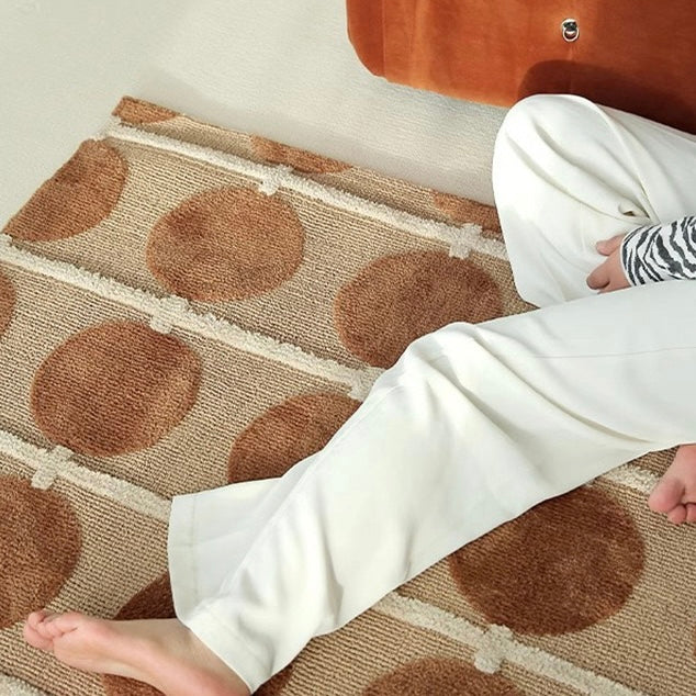 Luxury handmade tufted gun stitch carpet (American Vintage-02)