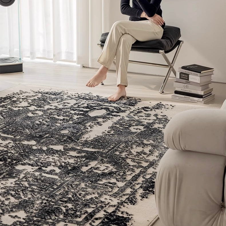 Classic Nordic 3D design Wilton woven carpet (Embossed) 