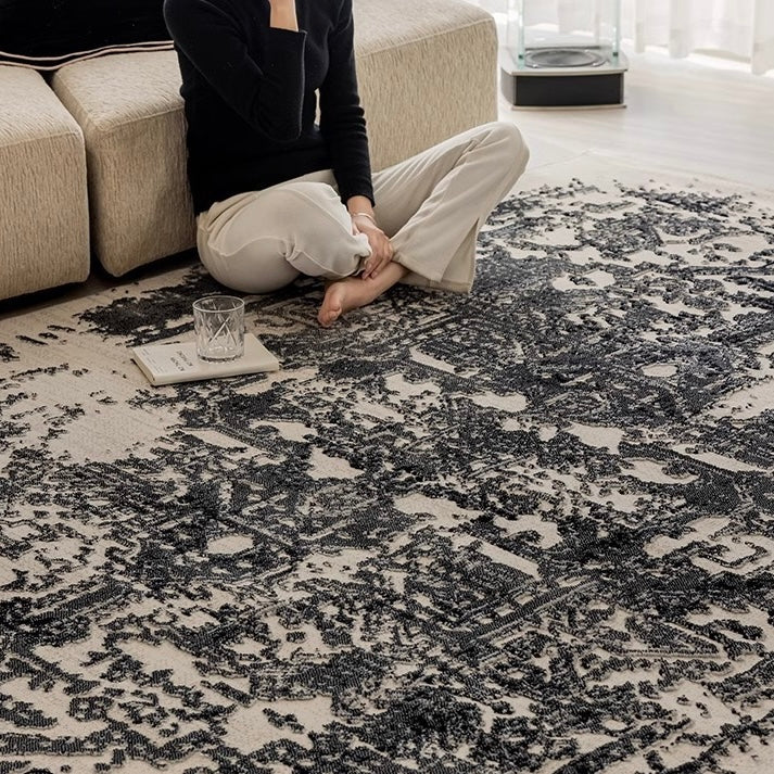 Classic Nordic 3D design Wilton woven carpet (Embossed) 