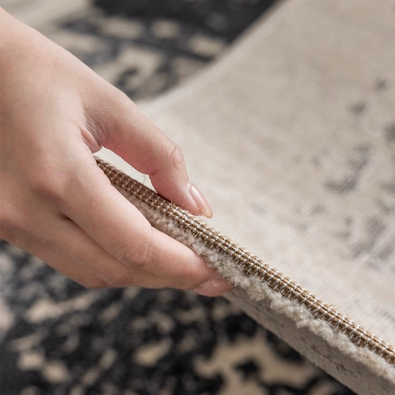 Classic Nordic 3D design Wilton woven carpet (Embossed) 