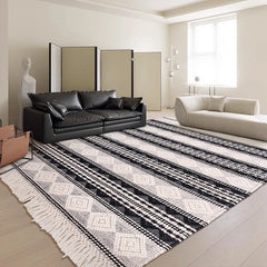 Hand-woven carpet made from only natural materials! A high-quality product that you can use for a long time (Mexico-01)