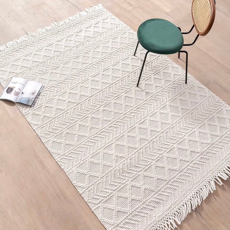 Hand-woven carpet made from only natural materials! A high-quality product that you can use for a long time (Mexico-01)