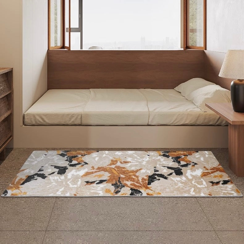 Classic Scandinavian 3D design Wilton woven carpet (Moonlit Garden) 