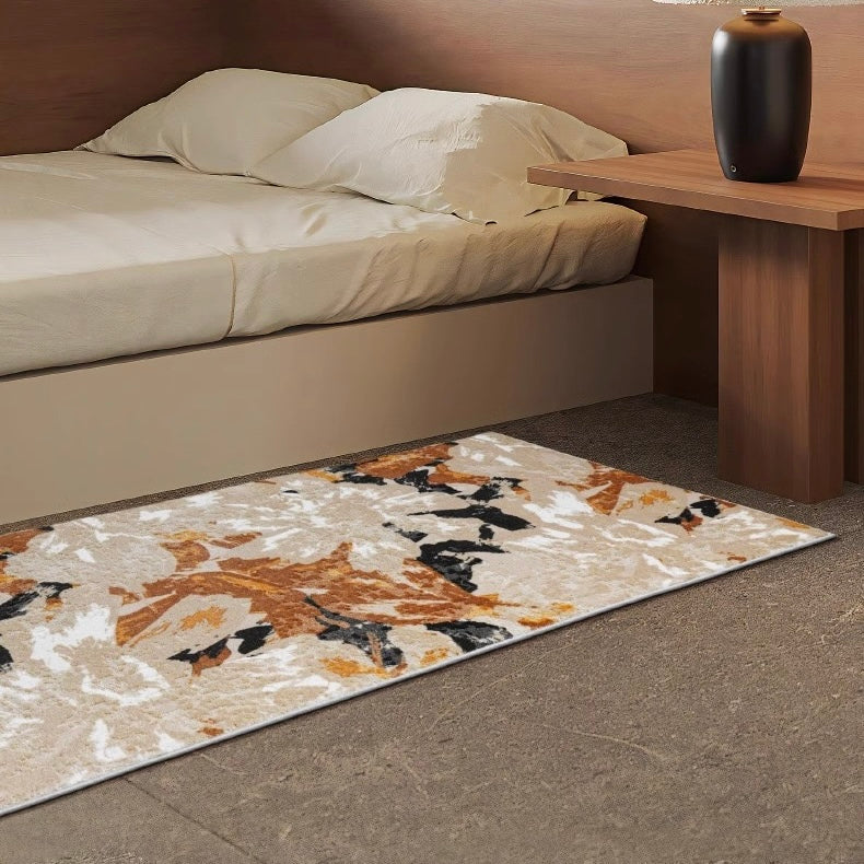 Classic Scandinavian 3D design Wilton woven carpet (Moonlit Garden) 