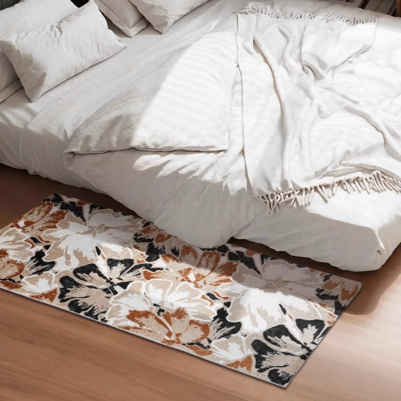 Classic Scandinavian 3D design Wilton woven carpet (Moonlit Garden) 