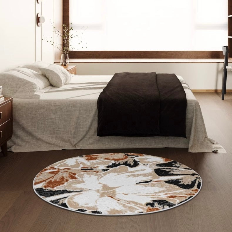 Classic Scandinavian 3D design Wilton woven carpet (Moonlit Garden) 
