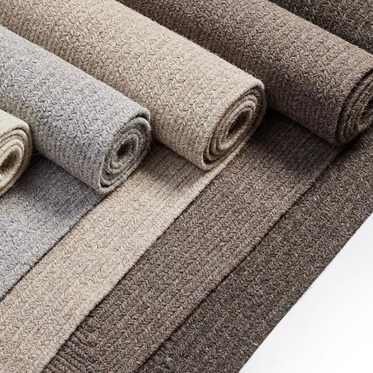 Hand-woven carpet made from only natural materials! A high-quality item that you can use for a long time (Warm Winter)