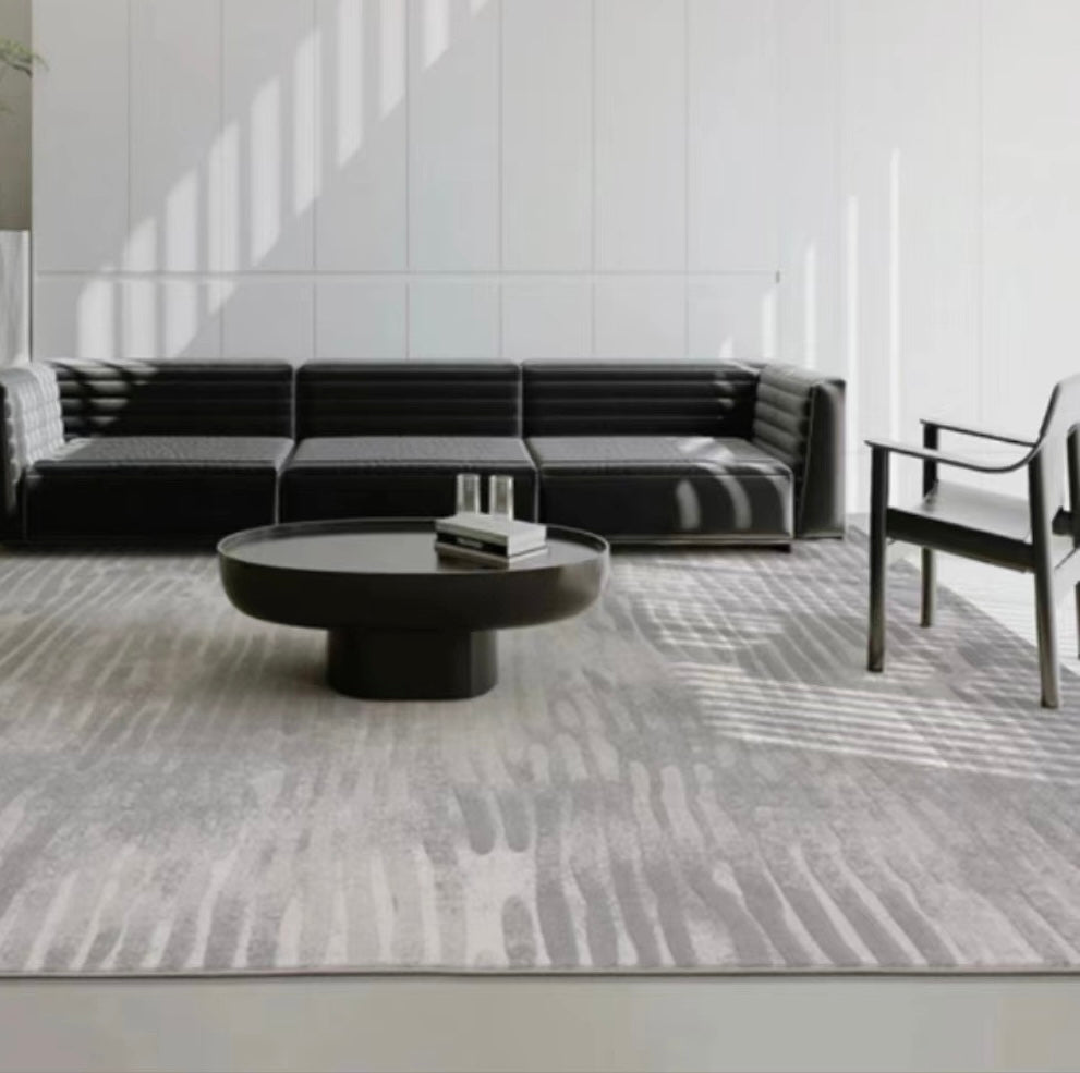 Hotel-grade quality! High-quality luxurious Wilton carpet (Hypnosis-grey) woven at a high density of 1.6 million stitches 