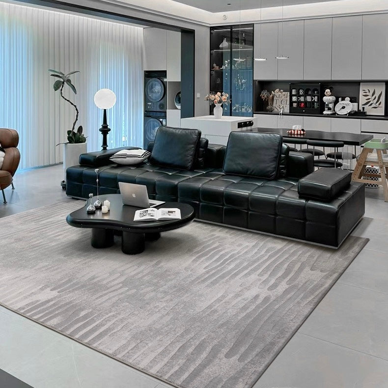 Hotel-grade quality! High-quality luxurious Wilton carpet (Hypnosis-grey) woven at a high density of 1.6 million stitches 