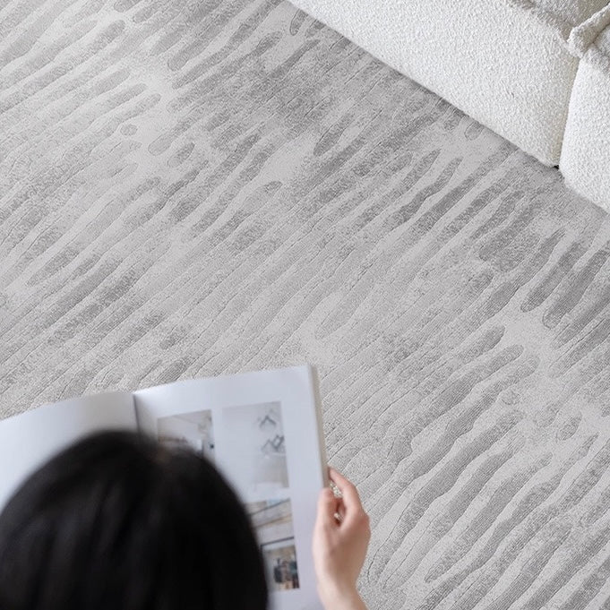 Hotel-grade quality! High-quality luxurious Wilton carpet (Hypnosis-grey) woven at a high density of 1.6 million stitches 