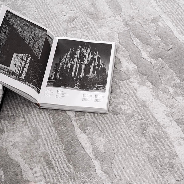 Hotel-grade quality! High-quality luxurious Wilton carpet (Hypnosis-grey) woven at a high density of 1.6 million stitches 