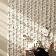 Hand-woven carpet made from only natural materials! A high-quality item that you can use for a long time (wheat ear)