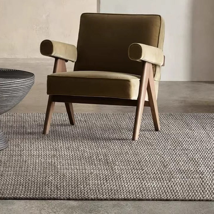 Hand-woven carpet made from only natural materials! A high-quality item that you can use for a long time (wheat ear)