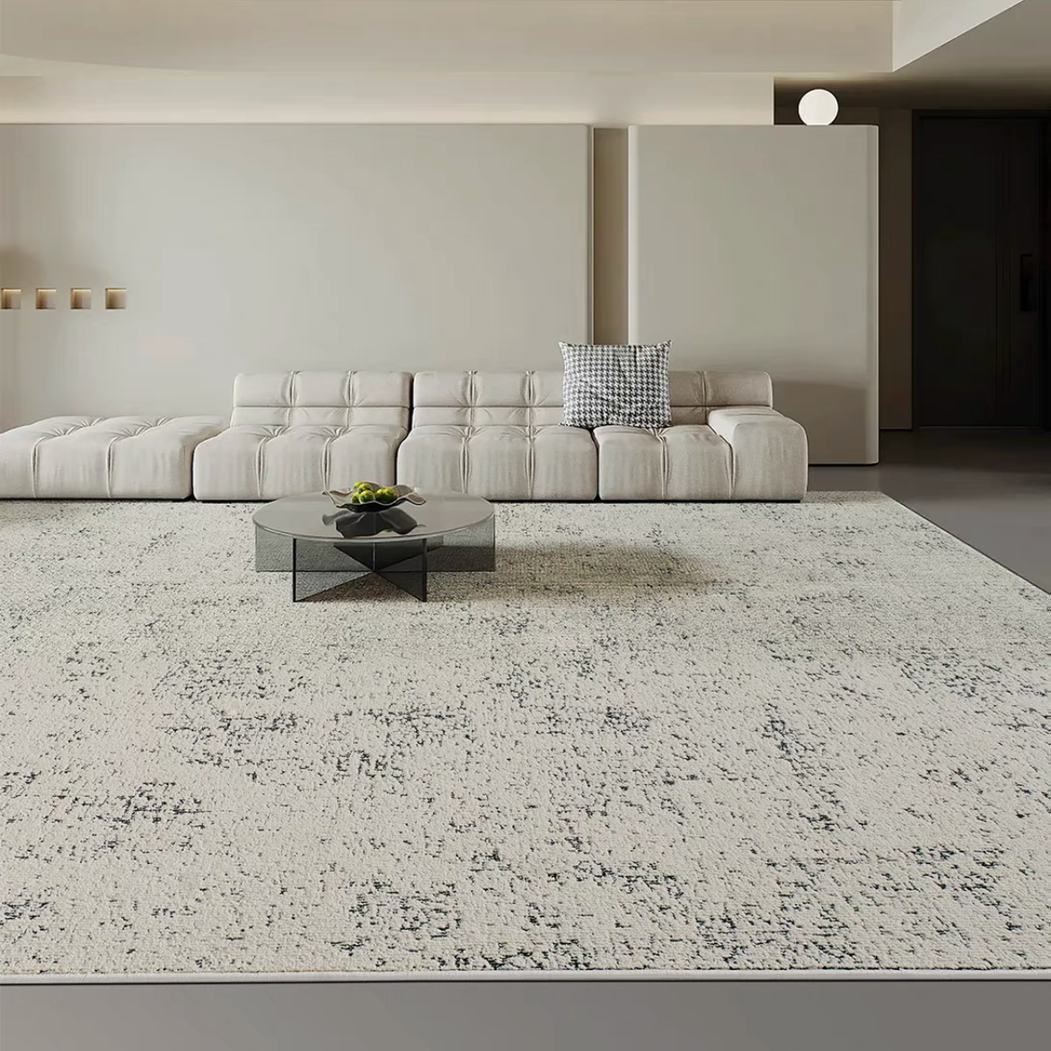 Classic Scandinavian 3D design Wilton woven carpet (CoCo)