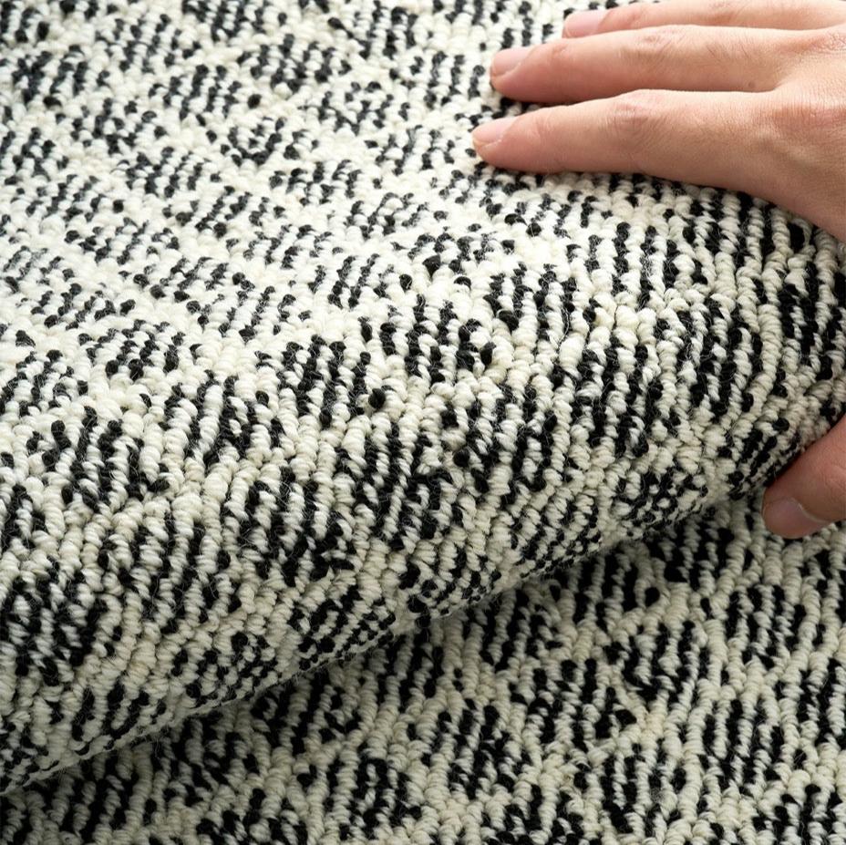 Classic Scandinavian 3D design Wilton woven carpet (CoCo)