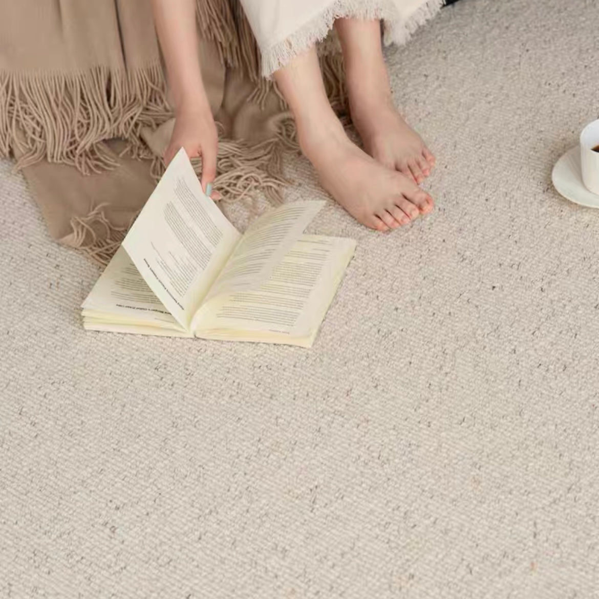Classic Scandinavian 3D design Wilton woven carpet (Karman)