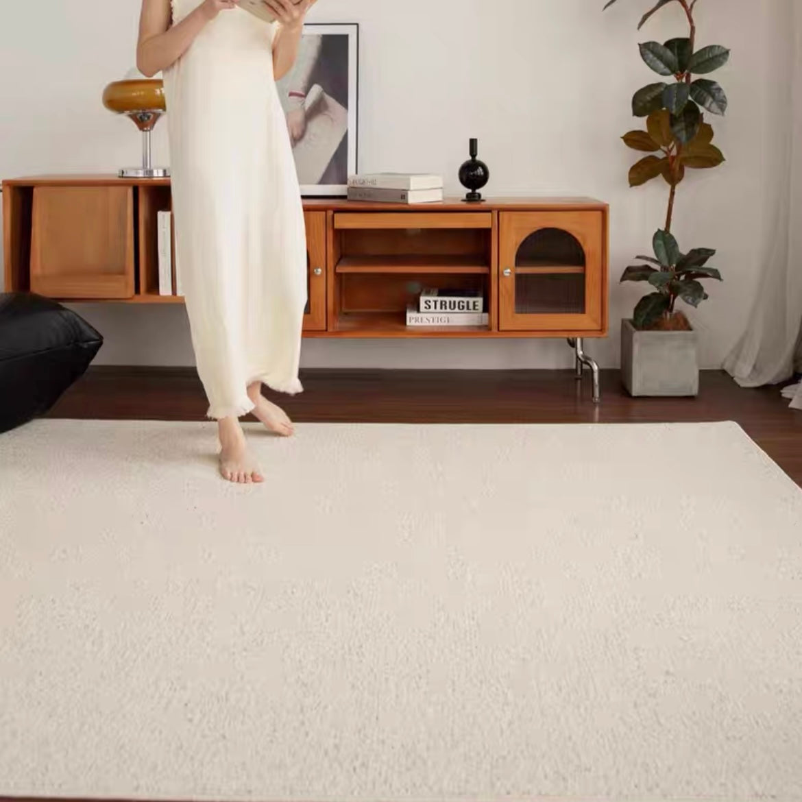 Classic Scandinavian 3D design Wilton woven carpet (Karman)