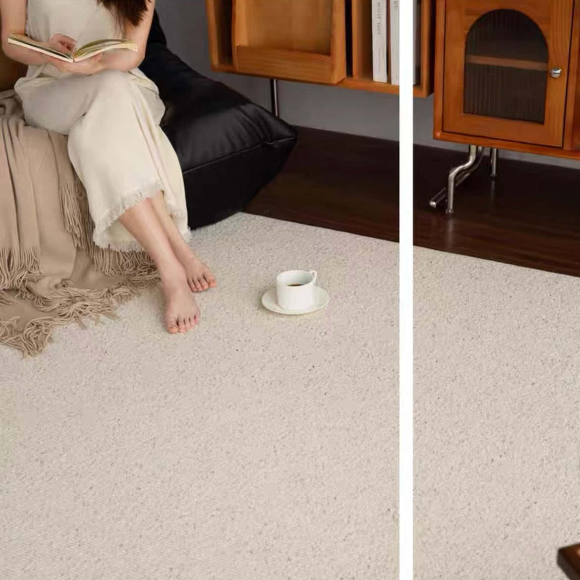 Classic Scandinavian 3D design Wilton woven carpet (Karman)