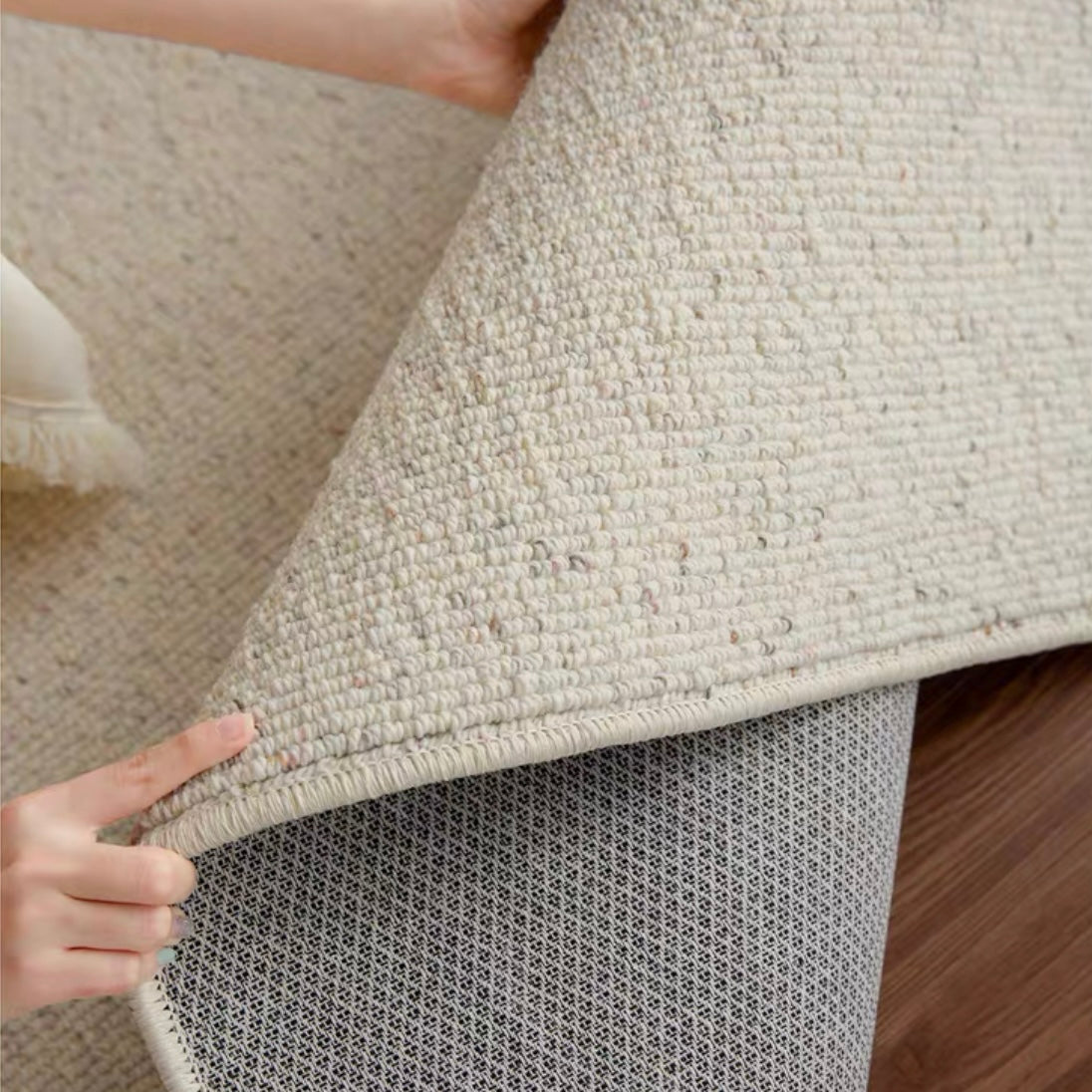 Classic Scandinavian 3D design Wilton woven carpet (Karman)