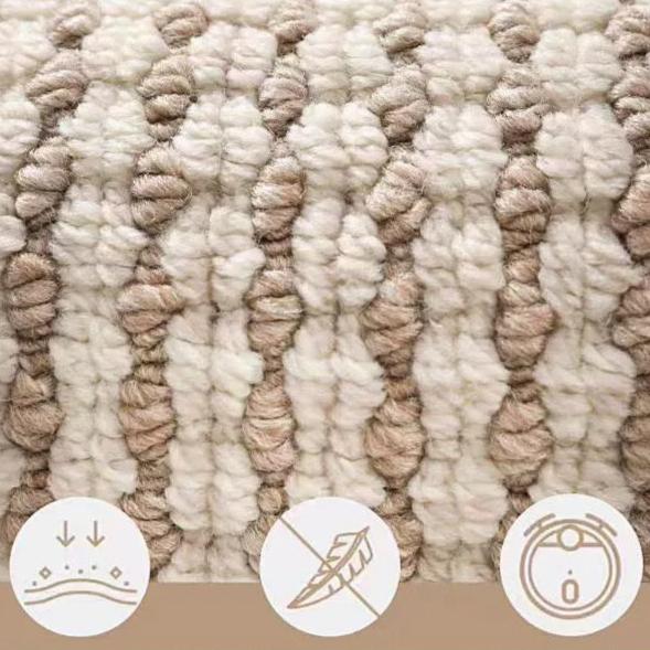Classic Nordic 3D design Wilton woven carpet (BGL)