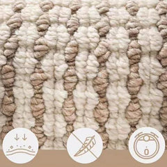 Classic Nordic 3D design Wilton woven carpet (BGL)
