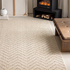 Classic Scandinavian 3D design Wilton woven carpet (Waterproof Carpet-02) 