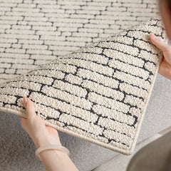 Classic Scandinavian 3D design Wilton woven carpet (Waterproof Carpet-02) 