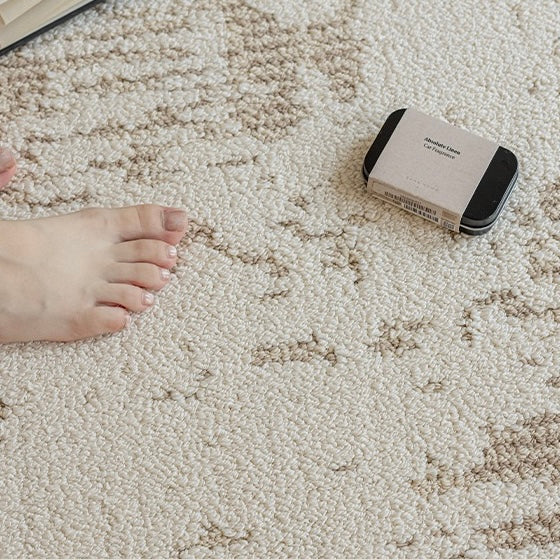 Classic Scandinavian 3D design Wilton woven carpet (Waterproof Carpet-22) 