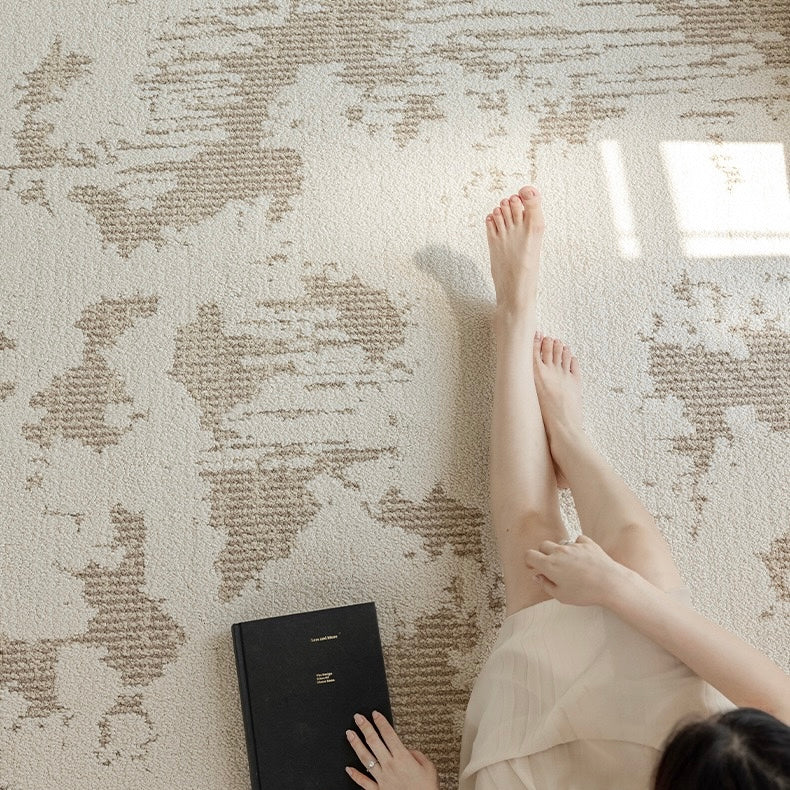 Classic Scandinavian 3D design Wilton woven carpet (Waterproof Carpet-22) 